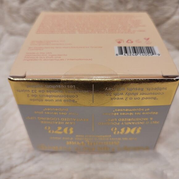 Grande Cosmetics GrandeBUFF Moisturizing Lip Scrub Strawberries Cream New Fresh - Picture 7 of 12